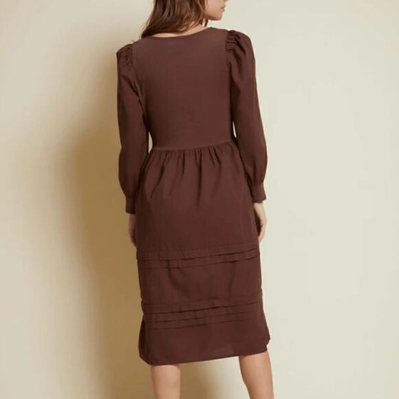 Nation LTD Mahal Dress In Pinot Noir Size Extra Small NWT - Picture 3 of 13